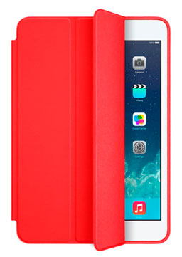 Купить кожаную обложку Smart Cover для iPad красную