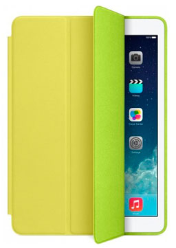 Купить кожаную обложку Smart Cover для iPad желтый